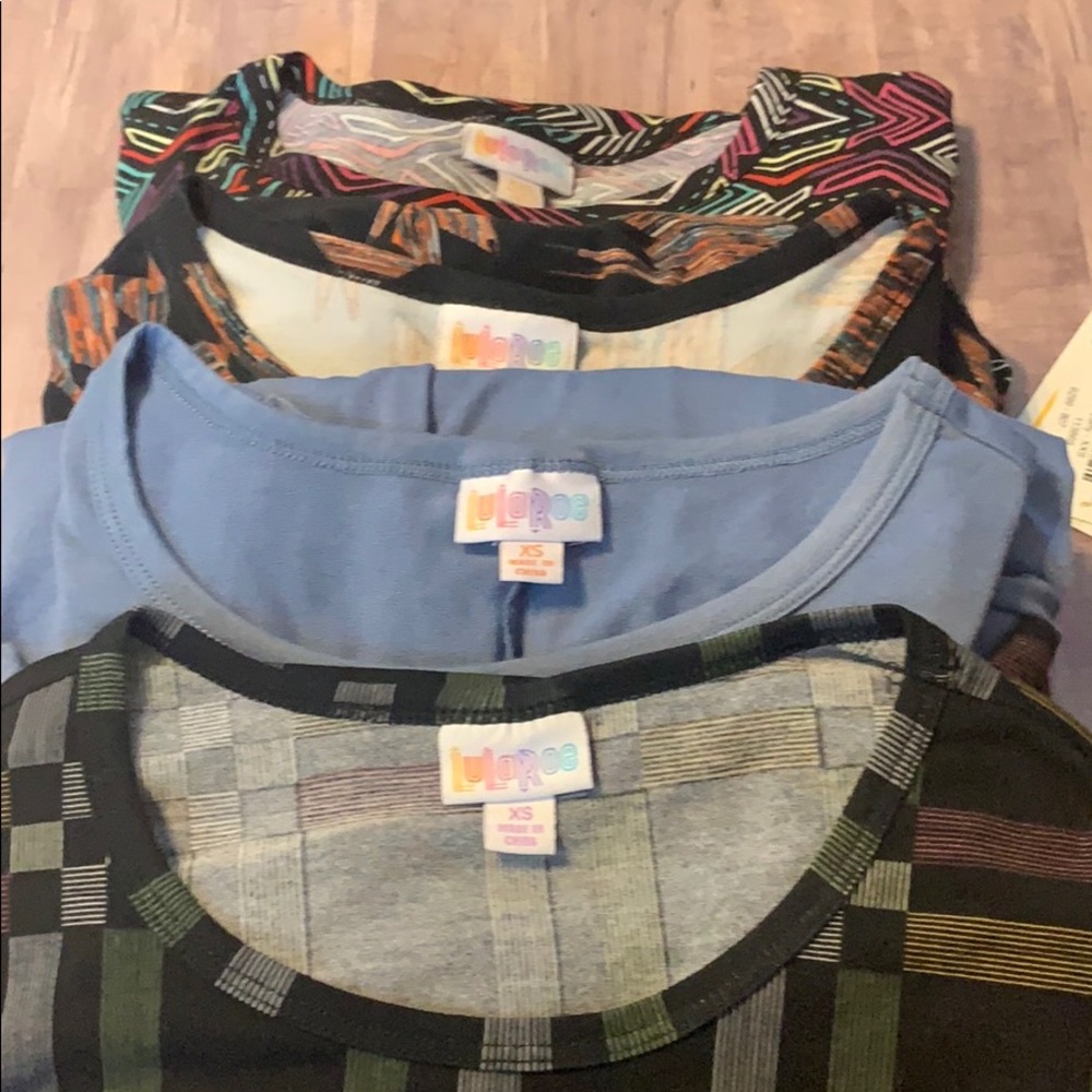 Lot of Lularoe Carly Dresses XX, XS